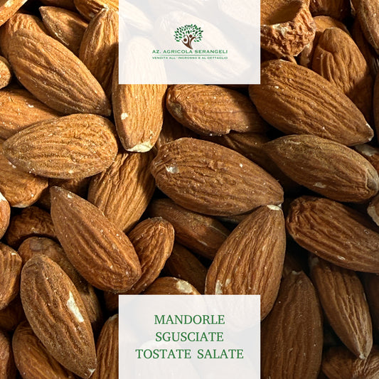 Shelled almonds