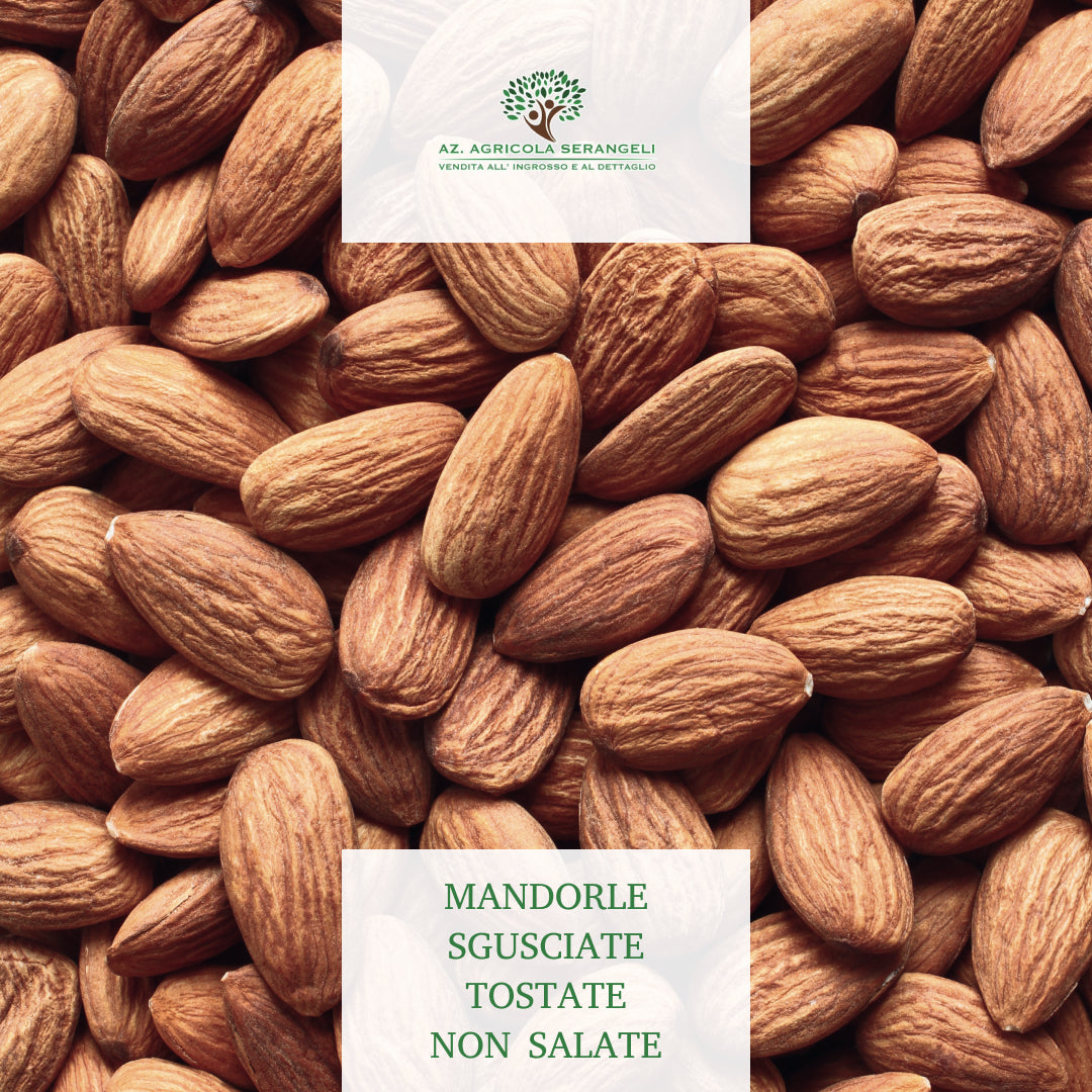 Mandorle Sgusciate Tostate Non Salate